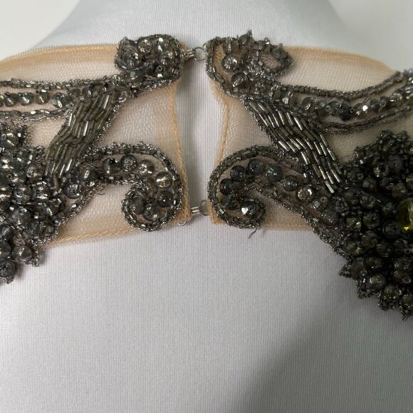 New Marchesa Notte Women's Blush Pink Maxi Dress Evening Gown Size 14 - Picture 8 of 14